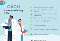 NHỮNG SAI LẦM KHI CHĂM SÓC MẮT THƯỜNG GẶP CẦN LƯU Ý 